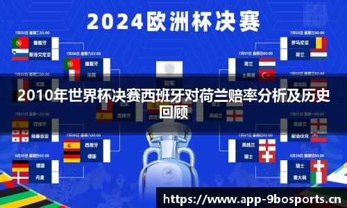 2010年世界杯决赛西班牙对荷兰赔率分析及历史回顾